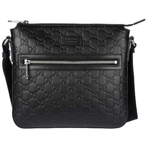 crossbody gucci messenger bag men|Gucci men's Messenger bag price.